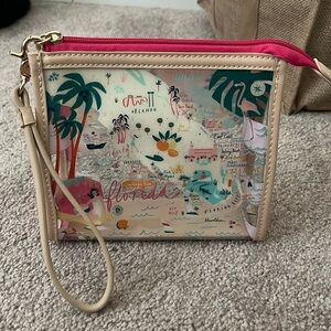 Spartina Florida map wristlet